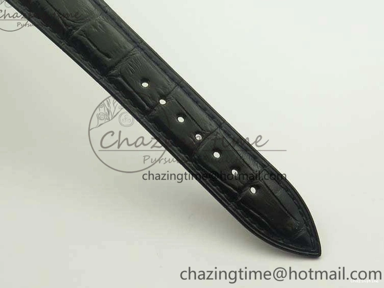 0324 SportInspired Villeret 6669 SS HG 1:1 Best Edition White Dial On Leather Strap V 8099